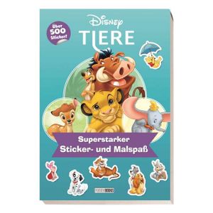 Disney Tiere - Superstarker Sticker- und Malspaß