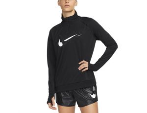 Nike  Dri-FIT Zip Run-Midlayer BLACK/OFF NOIR/REFLECTIVE SILV/WHIT M