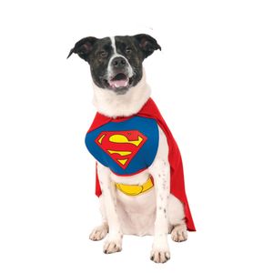 Superman - Hundekostüm BN5399 (XL-61 cm-71 cm) (Rot/Blau/Gelb)