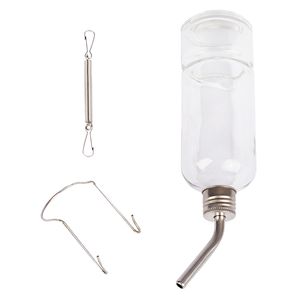 Trinkflasche Kleintiertränke Nagertränke Wasserspender Wasserflasche aus Glas 240 ml Trinkflasche Kleintiertränke Nagertränke Wasserspender Wasserflasche aus Glas 240 ml