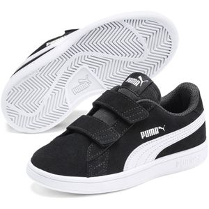 Puma Smash v2 SD V PS Kinder Sneaker 365177 01 schwarz, Schuhgröße:28 EU