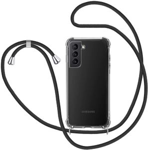 Handyhülle mit Band Handykette für Samsung Galaxy S21 FE 5G Kordel Hülle Case Umhänge Case