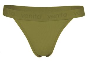 Yenita® "Bambus" Triangel String L Olive