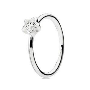 Love Series Charm Ring 925 Sterling Silber Herz Verlobung Hochzeit Kristall Ring Schmuck Geschenk
