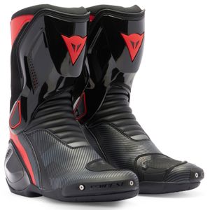 Dainese Nexus 2 Motorradstiefel Herren schwarz / rot / iron-gate 43