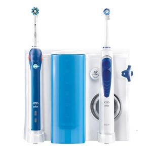 Oral-B Mundpflege Center: Oral-B Pro 2000 + OxyJet Munddusche weiß