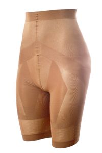 HSN Shaping Shorts Miederhose Mieder Pants Shapewear Bodyshape Taillenformer Braun S