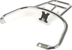 Topcase-Träger hinten für Moto Nostra Vespa LX50 (2005-), Vespa LX125 (2005-2011), Vespa S50 (2007-2011), Vespa S125 (2007-2011), Vespa S125 ie (2009-2010), Farbe:chrom