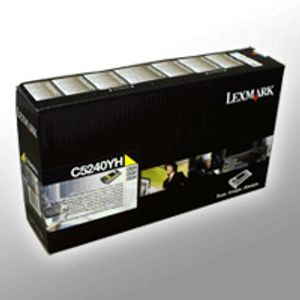 Lexmark C5240YH Toner Yellow (entspricht C5242YH ) -A