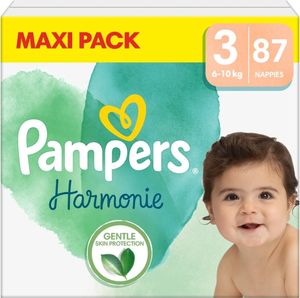 Pampers harmonie windeln 6-10kg, größe 3-midi, 87pcs