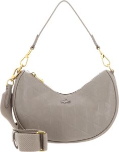 LACOSTE Schultertasche Umhängetasche Maheki Moon Bag Simply Taupe LACOSTE Schultertasche Umhängetasche Maheki Moon Bag Simply Taupe