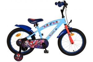 Oficiálne licencovaný detský 16-palcový bicykel Marvel Spidey v modrej farbe - bezpečnosť, zábava a dobrodružstvo pre vaše dieťa!