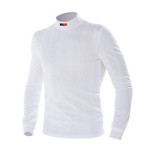 Biotex Langarm Fahrrad-Shirt - WINDPROOF  - Weiß M
