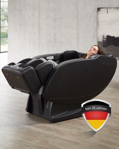 Massagesessel WELCON Prestige II Longlife Kunstleder schwarz