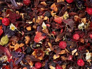Früchteteemischung Erdbeer-Cassis-Heidelbeere aromatisiert