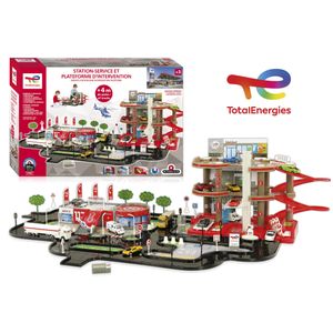 Kinder Spielzeug Total Auto Parkhaus Parkgarage Autogarage Tankstelle 3 Ebenen