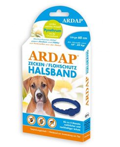 Zecken - und Flohhalsband Ardap® mittlere Hunde 10-25 kg Ø60cm