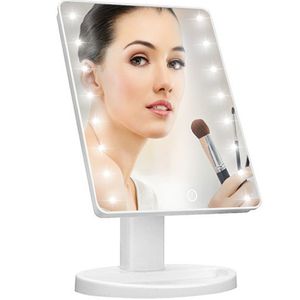 Kosmetikspiegel Schminkspiegel mit LED Licht Tischspiegel Beleuchtet Make-Up Kosmetik Spiegel mit Beleuchtung Schminkspiegel Hollywood Retoo