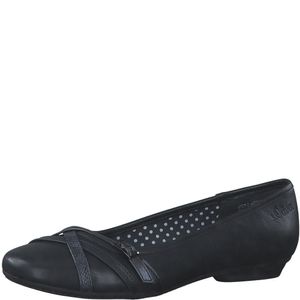 s.Oliver Damen Schuhe Ballerina Slipper 5-22110-20, Größe:39 EU, Farbe:Blau