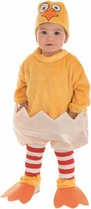 Verkleidung für Babys Gelb Huhn 0-12 Monate (4 Stücke) Verkleidung für Babys Gelb Huhn 0-12 Monate (4 Stücke)