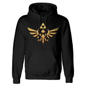 The Legend Of Zelda - Mikina s kapucí pro muže/dámy unisex HE420 (M) (Black)