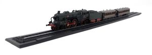 Atlas 1:220 Spur Z Eisenbahn Orient Express Standmodell ohne Funktion Minitrains  Miniaturmodell Lokomotive und 2 Wagen