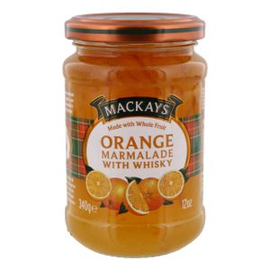 Mackays Orangenmarmelade mit Whiskey Topf 340 Gramm