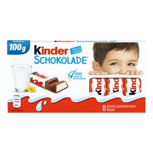 Ferrero - Kinder Riegel - 8 Riegel / 100g Packung