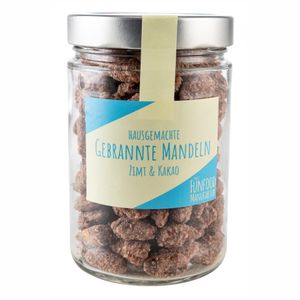 Gebrannte Mandeln | Zimt, Kakao | vegan | 300g Glas