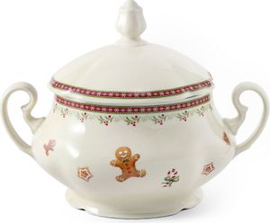 Polévková mísa, 2,5 l, perníčky, vánoční porcelán, Leander
