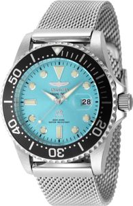 Invicta Pro Diver 48213 Herren uhr - Wasserdicht - Analog - Quarzuhrwerk - Edelstahl mit blauen zifferblat - 42mm - Mit Extra uhrenarmband Invicta Pro Diver 48213 Herren uhr - Wasserdicht - Analog - Quarzuhrwerk - Edelstahl mit blauen zifferblat - 42mm - Mit Extra uhrenarmband