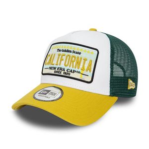 New Era Trucker Cap - LICENSE PLATE California Golden State