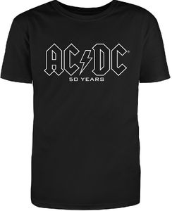 AC/DC Herren-T-Shirt  schwarz  Fifty Years Legends Never Die / F005  Gr. M