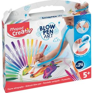 Flamastry dmuchane Blowpen Art 24 kolory Creativ