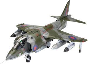 Revell Geschenkset Harrier GR.1, Modellbausatz mit Basiszubehör, 116 Teile, ab 12 Jahre