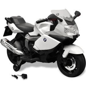 vidaXL BMW 283 Elektro-Motorrad für Kinder Weiß 6 V