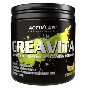 Activlab Creavita 300 g Kreatin Monohydrat Taurin Vitamin B – Zitrone Limette