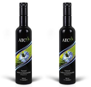 ATC Vital Schwarzkümmelöl Natural (1000ml (2x 500ml))