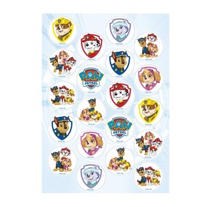 DeKora Essbare Mini-Tortenaufleger / Törtchenaufleger Paw Patrol, 20 Stück, zum Geburtstag DeKora Essbare Mini-Tortenaufleger / Törtchenaufleger Paw Patrol, 20 Stück, zum Geburtstag