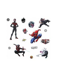wandaufkleber Spider-Man Miles Morales vinyl 15 Stück
