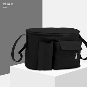 Kinderwagen Organizer Kinderwagentasche Buggy Tasche Getränkehalter Wickeltasche, Farbe:Schwarz Kinderwagen Organizer Kinderwagentasche Buggy Tasche Getränkehalter Wickeltasche, Farbe:Schwarz