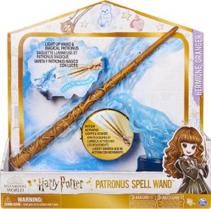 Spin Master - Wizarding World - Harry Potter - Patronus Feature Zauberstab Herminone