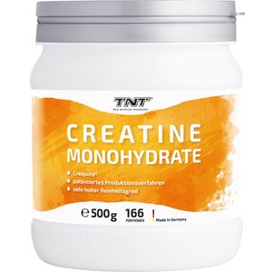 TNT Creatine Monohydrate Creapure® für Kraftsport und Leistungssportler 500g ohne Geschmack