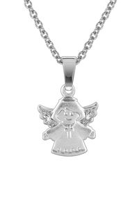 trendor 78612 Silberkette mit Engel-Anhänger für Kinder
