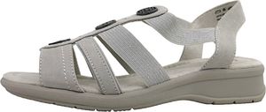 Jana  Damenschuhe Sandalen Grau Freizeit, Schuhgröße:40 EU