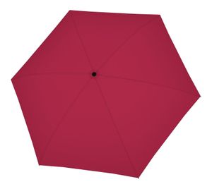 doppler Taschenregenschirm Regenschirm Fiber Mini Compact Uni Viva Magenta beere