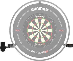 Winmau Plasma Zubehör Set Accessory Pack Telefonhalter, Getränkehalter, Laser Oche Halterung, Dart-Dock