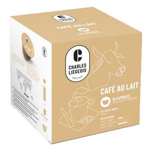 Kaffeekapseln geeignet für Dolce Gusto® Charles Liégeois Café au lait, 16 Stk.