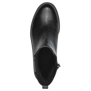MARCO TOZZI Damen Stiefelette Stretch Chelsea Boot Profilsohle 2-25417-43, Größe:38 EU, Farbe:Schwarz