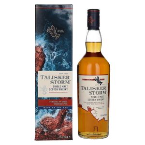 Talisker Storm Single Malt Scotch Whisky in Geschenkpackung | 45,8 % vol | 0,7 l